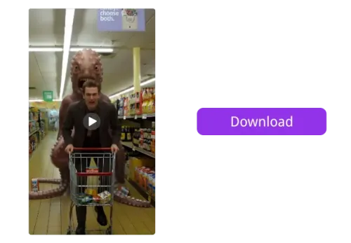 Preview and download your AI Beast Chase video instantly