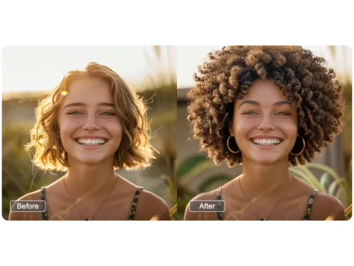 Realistic Virtual Hairstyles