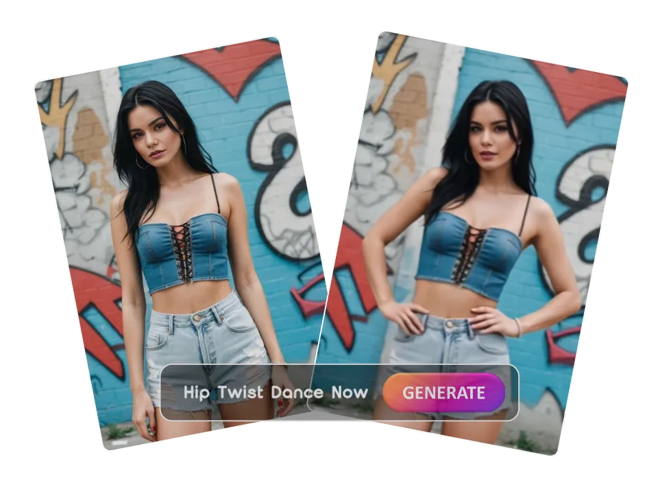 AI Hip Twist Dance Video Generator