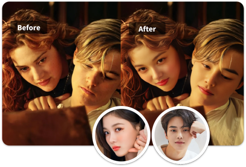 Multi-Mode Face Fusion Online for Different Creative Needs