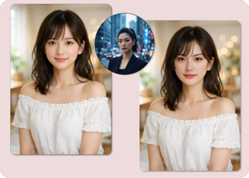 Face Scenario Visualization