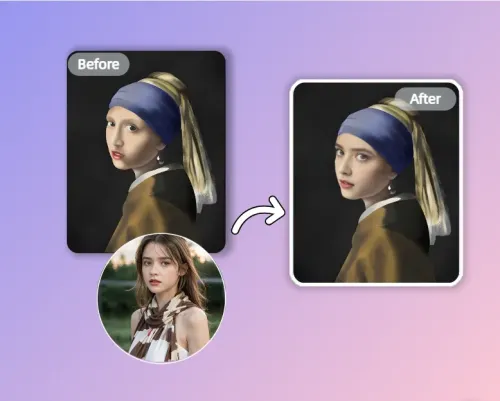 Your Face in Art: Morph Into Masterpieces