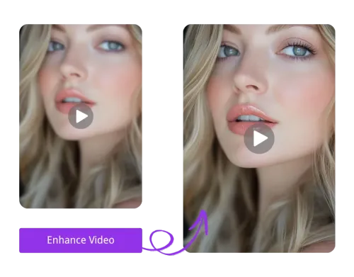 One-Click AI Video Enhancer