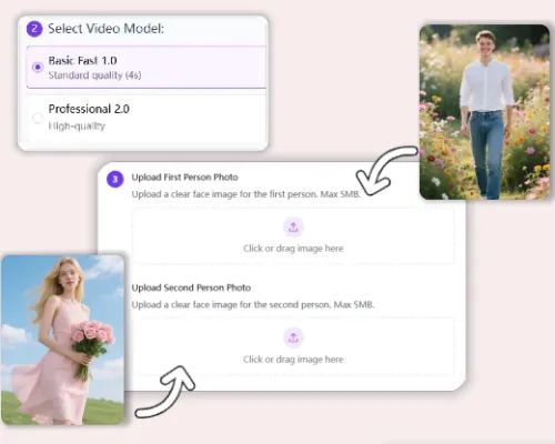 Step 2: Apply AI Kiss Technique Effects