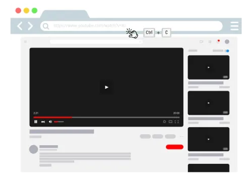 1.Paste the YouTube Link