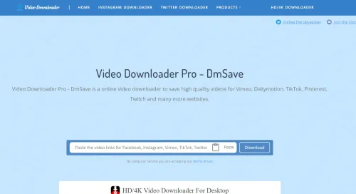 DmSave-video downloader pro