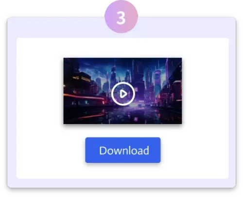 Click "Export" and Download