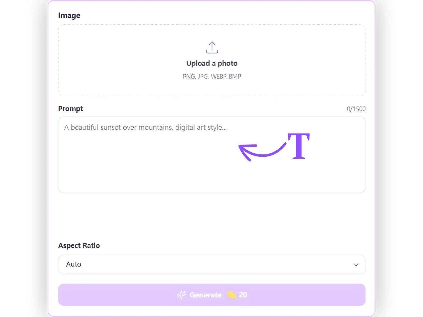 Enter A Creative Prompt