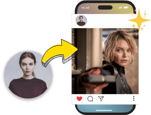 boost your social media engagement with aisaver's video face swap editor