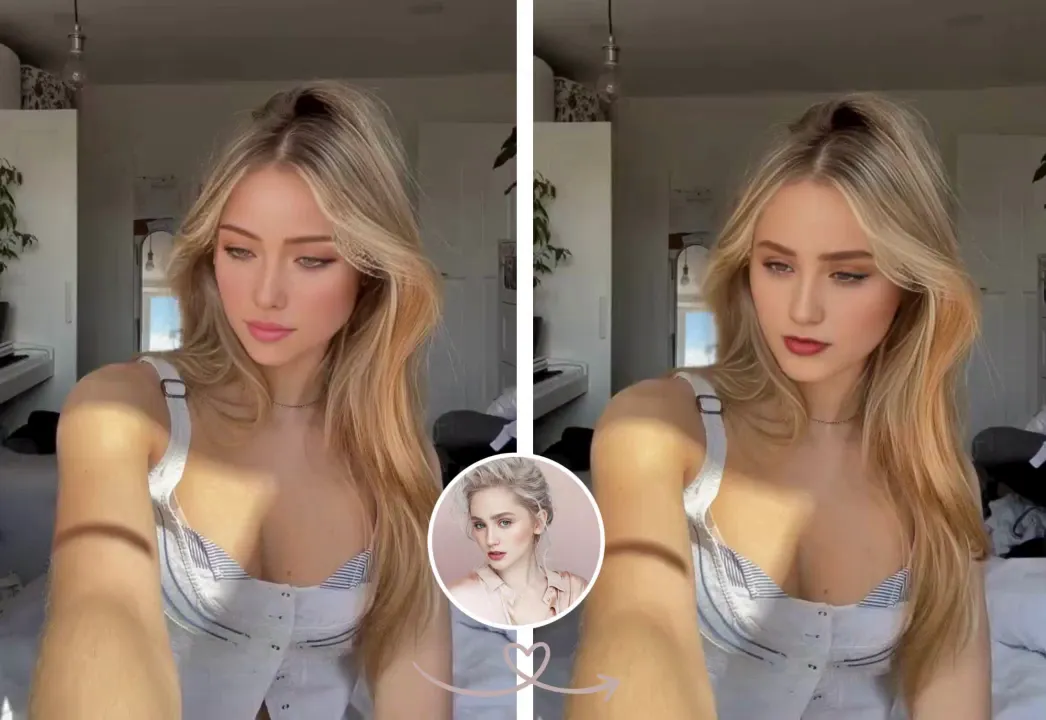 AIsaver Face Swap tool interface showing real-time face swapping feature