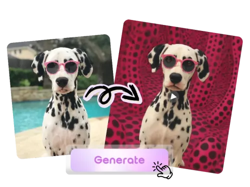 Yayoi Kusama Style Video Generator