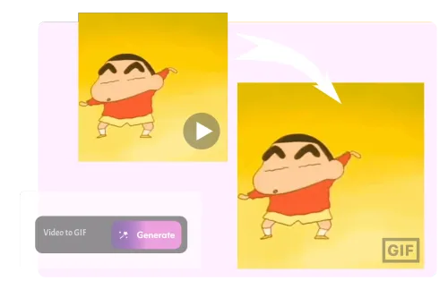 Convert Any Video Clip into Shareable GIFs